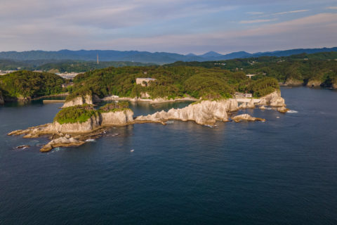 東日本フライト　ドローン　浄土ヶ浜